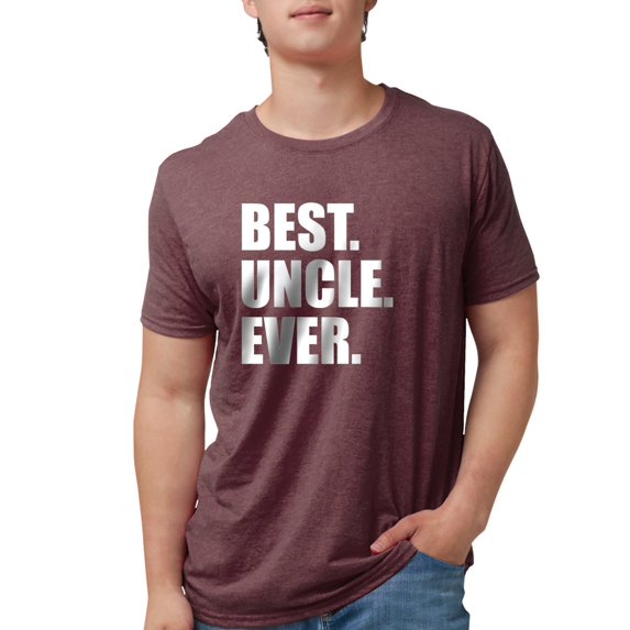 CafePress - Best Uncle Ever T Shirt - Mens Tri-blend T-Shirt