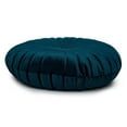 thumbnail image 2 of Truu Design Decorative Faux Velvet Round Throw Pillow, 2 of 4
