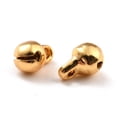 thumbnail image 3 of 304 Stainless Steel Bell Charms Real 18K Gold Plated 7.5x5x5mm Hole: 1.2mm, 3 of 3