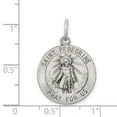 thumbnail image 3 of White Sterling Silver Charm Pendant Themed 28 mm 20, 3 of 3