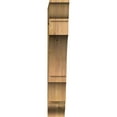 thumbnail image 2 of Ekena Millwork 6"W x 32"D x 38"H Balboa Traditional Rough Sawn Bracket, Western Red Cedar, 2 of 4