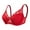 Red, variant on Hfnxid Women Bras Under $ 5.00,Women‘s Plus Size Comfortable Breathable Underwire Bras Lace Push-Up Underwear
