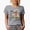 Heather Grey, variant on Bless the Lord Oh My Soul with Cross & Flowers Art Merch Gift, Tan T-Shirt, Small