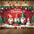 thumbnail image 3 of Decorative Design Merry Christmas Banner Colorful Lights Holiday Decoration Winter Celebration for Party Decoration Indoor Outdoor Celebration, 3 of 8