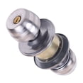 thumbnail image 1 of MOKKHNB Silver Door Knob Lock for Bathrooms Keyed Entry Anti Rust 5 X 3 X 3Cm, 1 of 8