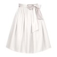 thumbnail image 4 of Kids Dress Short Sleeve Graceful Solid Delightful Modern Playful for Party Modern Special Airy Breathable Skirt, 4 of 4