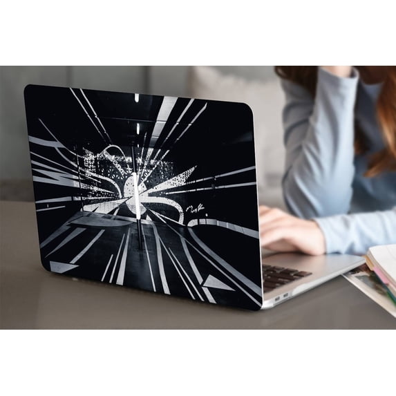 KSK KAISHEK Protective Case Hard Cover Compatible 2015 - 2012 Release MacBook Pro 15" with No Touch No CD-ROM / USB-C Model: A1398 Painting A 0730