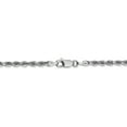 thumbnail image 4 of 14k White Gold 3.0mm D/C Quadruple Rope Chain (Weight: 10.99 Grams, Length: 18 Inches), 4 of 4
