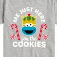thumbnail image 3 of Sesame Street - Just Here for the Cookies - Toddler & Youth Short Sleeve Graphic T-Shirt, 3 of 6