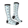 thumbnail image 3 of Haiem Turtle Socks, Funny Novelty Crazy Design Cotton Socks Sports Socks Knee High Socks For Men, Women,1Pairs - Gift For Working Friends, 3 of 8