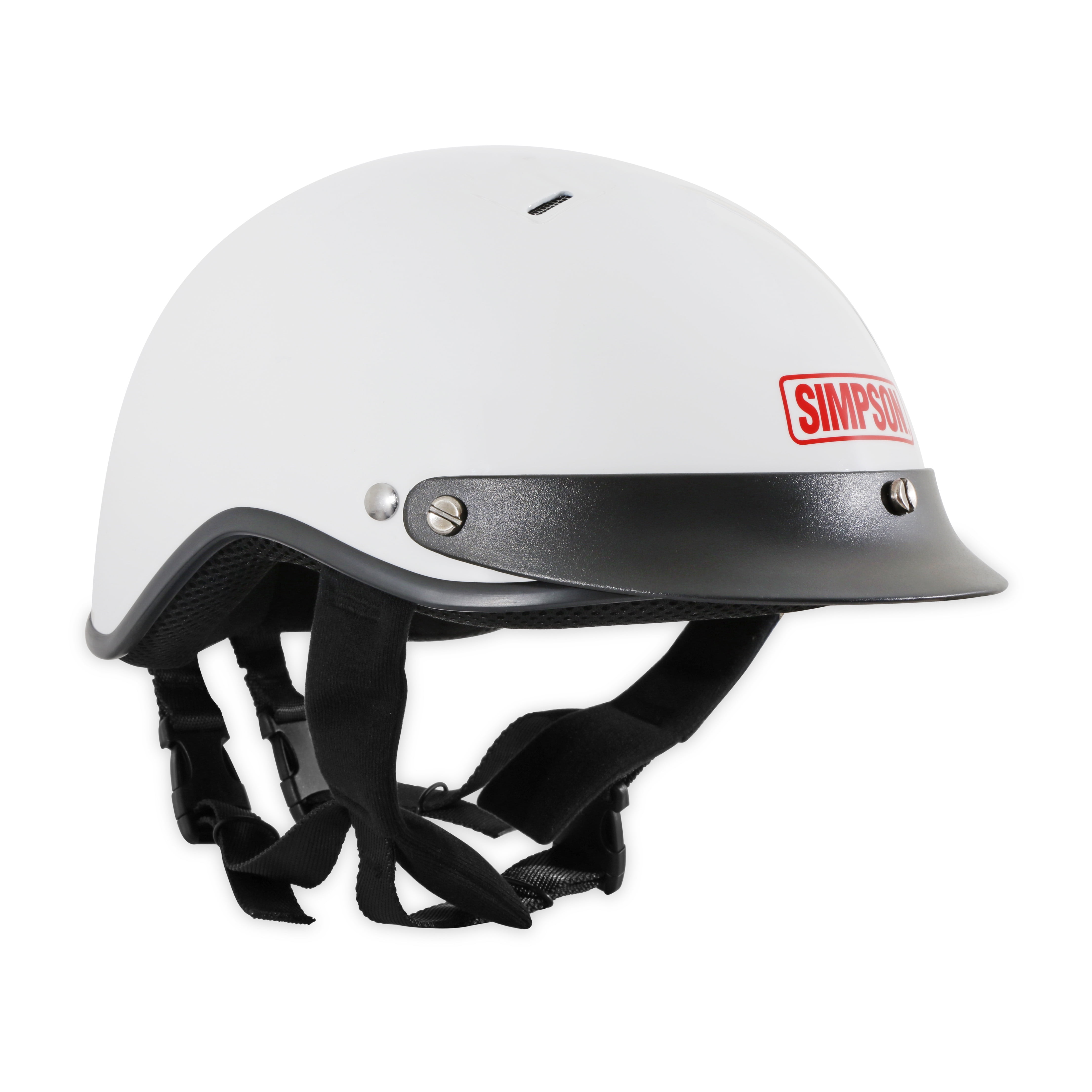 SIMPSON SAFETY 1450028 Helmets Pit Warrior OTW Medium Flat Black