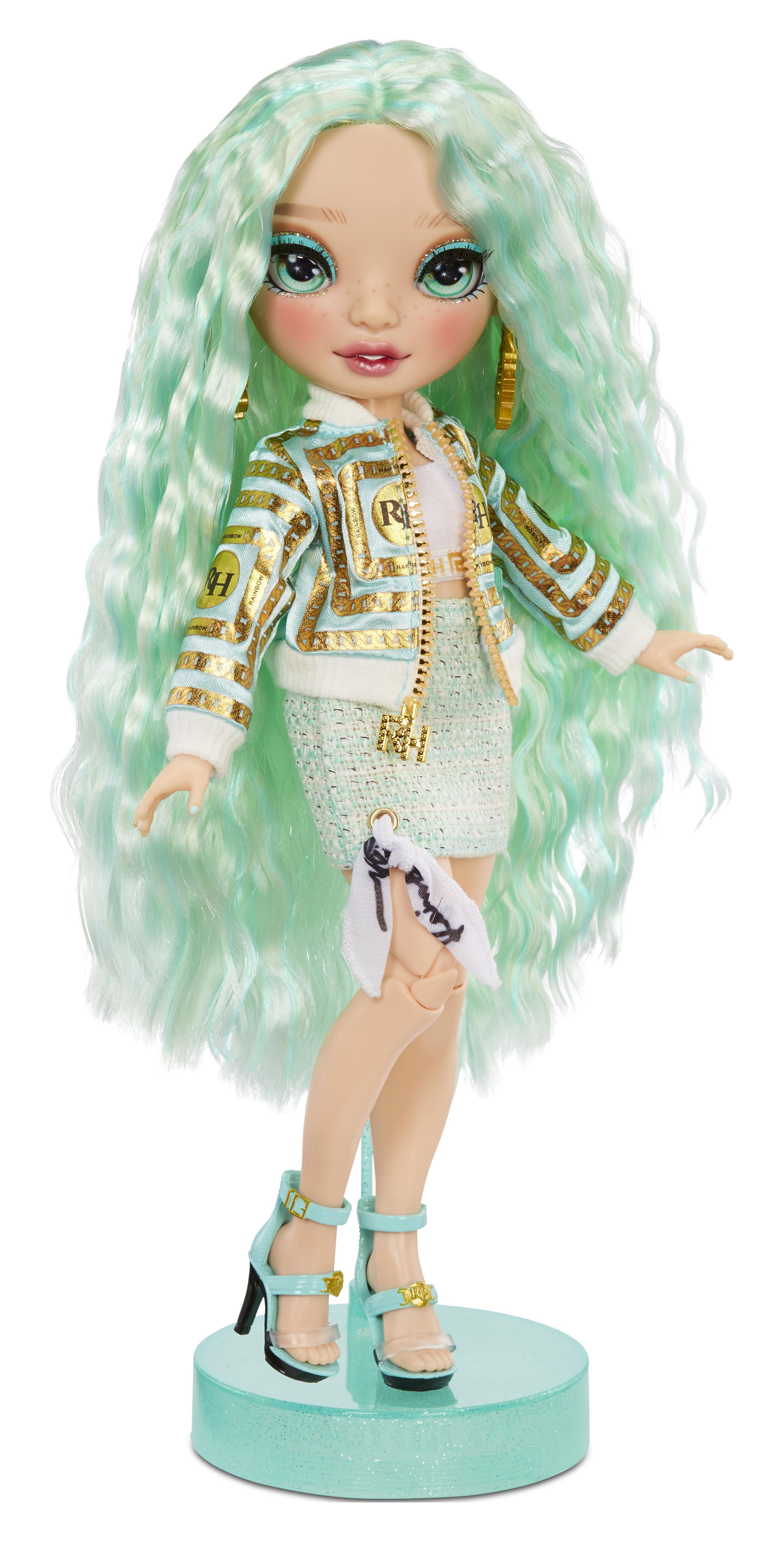 Rainbow High Daphne Minton – Mint (Light Green) Fashion Doll With 2 Outfits To Mix & Match And Doll Accessories, Great Gift And Toy for Kids 6-12 Years Old - image 4 of 8