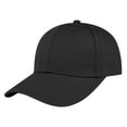thumbnail image 4 of TOPTIE Kids Baseball Cap Structured Cotton Sun Hat 3-10 Years Old Girls & Boys-Black, 4 of 7