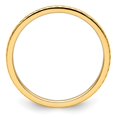 thumbnail image 2 of Auriga Fine Jewelry 10K Yellow Gold 1.2mm Twisted Wire Pattern Stackable Band for Women Size 5.5, 2 of 6