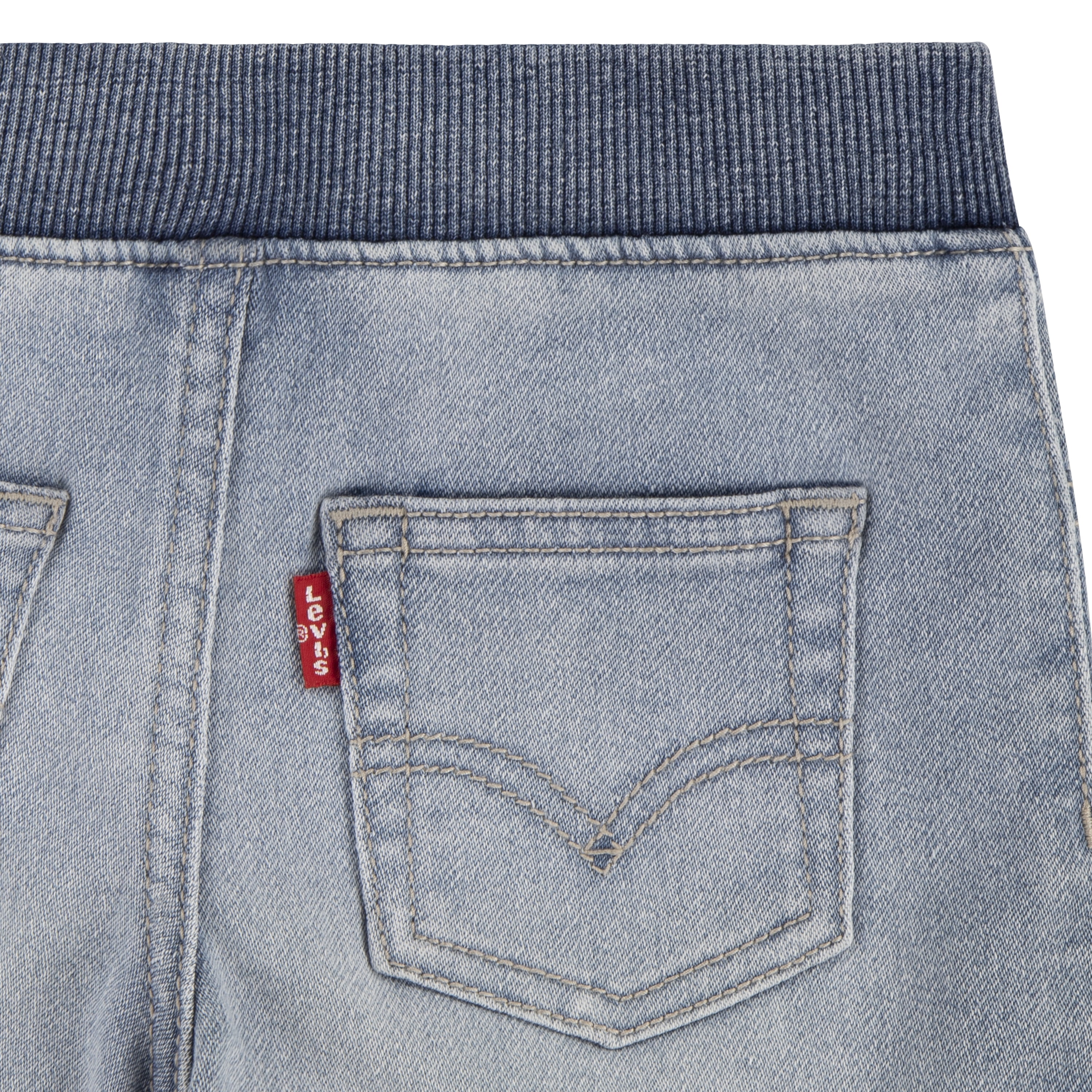Levi's Toddler Boys American Smiley Denim Short Set, Sizes 2T-4T