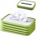 thumbnail image 1 of Vikbar Tissue Box Cover i Silikon - Söt Tissue Box Hållare Rektangel, Lång Dekorativ Tissue Dispenser för Badrum Bil, 1 of 4