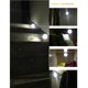 thumbnail image 4 of Led Con Sensor De Movimiento Luces De Noche Led Alimentadas Por Batería Inalámbricas Se Pegan En Cualquier Lugar Luces De Armario Luces De Escalera Luces De Pared 9 Luces Cateissary HA022538-00, 4 of 7