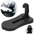 thumbnail image 1 of PIOE-Car Door Pedal Door Step for Car Roof Access, Foldable Car Roof Rack Step,Car Step Door Hook,Stable Step to Reach to Top of Car,Step Rails Door Latch Step Ladder for Most Cars,SUV,Trucks(Black), 1 of 4
