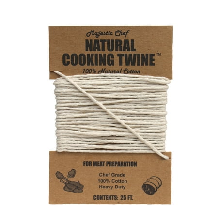 Majestic Chef Natural Cooking Twine 25' - Walmart.com