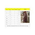 thumbnail image 5 of Liacowi Women Bohemian Long Dress Long Flared Sleeve A-Line Dress Plus Size Flowy Sundress S-3XL, 5 of 5