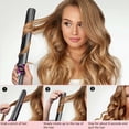 thumbnail image 6 of Hair Straightener and Curler 2 in 1, Twist Straightening Curling Iron with Adjustable Temp for All Hair Types, Instant Heating, 6 of 7
