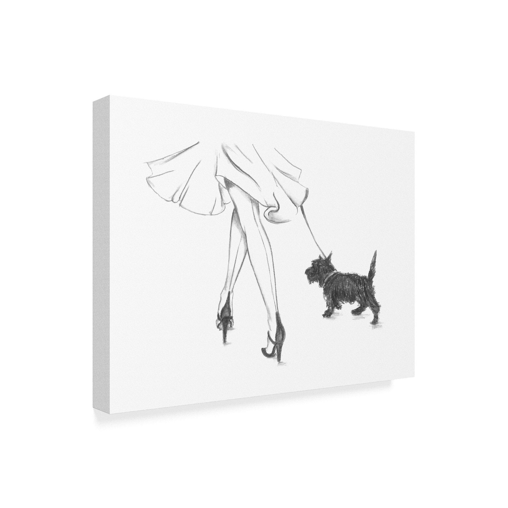 Trademark Fine Art 'Perfect Companion IV' Canvas Art by Ethan Harper