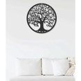 thumbnail image 5 of Tree of Life Metal Art Sculpture, Wall Hanging Tree Silhouette Decor, Tree Life Metal Hang Wall, 5 of 5