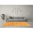 thumbnail image 3 of Ahgly Company Indoor Rectangle Abstract Orange Modern Area Rugs, 8' x 10', 3 of 4
