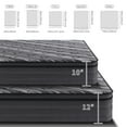 thumbnail image 6 of Queen Mattress,10 inch Cooling-Gel Memory Foam and Individually Pocket Innerspring Hybrid Mattress, 6 of 7