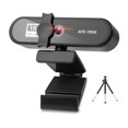 thumbnail image 1 of Caméra Web d'Ordinateur Auto-Focalisation HD USB en Ligne Caméra PC Réglable avec Microphone Filaire Remplacement Web Cam Externe Caméscope Noir 1K, 1 of 7