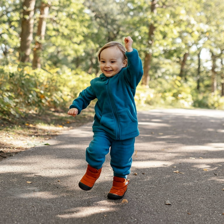 Jan & Jul Toddler Boy Girl Warm Outdoor Fleece Pants (Blue Spruce