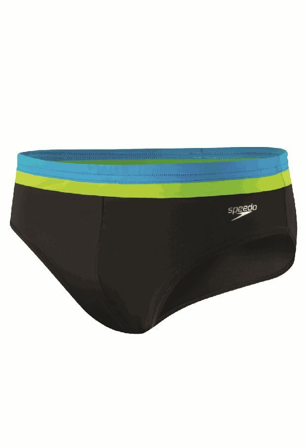 speedo men's xtra life lycra solid 5 inch brief swimsuit