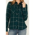 thumbnail image 3 of Shyanne Women's Plaid Print Long Sleeve Button-Down Western Shirt - SWHO22W2   US, 3 of 4