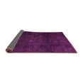 thumbnail image 2 of Ahgly Company Indoor Round Abstract Pink Modern Area Rugs, 7' Round, 2 of 4