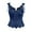 Navy, variant on Fjofpr Clearance Clearance Sale Red Corset Tops for Women Fashion Women Style Solid Color Backless Ribbon Waist Camisole Shapewear Tops