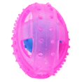 thumbnail image 1 of Rugby Appearance Multi-Functional Dog Training Play&Eat Ball Giggle Ball For Pets(Pink), 1 of 10