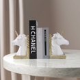 thumbnail image 3 of Soporte para libros de unicornio personalizado, decoración para escritorio de oficina, soporte para libros, decoración del hogar, 3 of 4