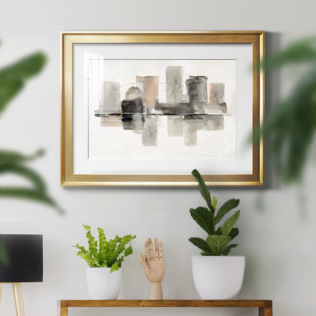 Urban Oasis II Premium Framed Print - Ready to Hang