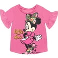 thumbnail image 3 of Disney Minnie Mouse Toddler Girls T-Shirt and Leggings Outfit Set Infant to Little Kid, 3 of 5