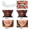 thumbnail image 3 of Swhyv A Pair Upper & Lower High Quality Denture Instant Smile Comfort Fit Flex Cosmetic Teeth Denture Teeth Top Cosmetic Veneer, 3 of 5