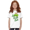 thumbnail image 3 of St Patricks Day Live Laugh Luck Girls Kids T Shirt Tees Teen Brisco Brands XS, 3 of 5