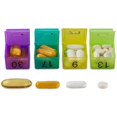 thumbnail image 3 of Caja para guardar medicamentos, organizador de medicamentos, estuche para pastillas sin BPA, envío directo y venta al por mayor, 3 of 5