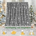 thumbnail image 6 of Christmas Blanket Silver Snowflake Christmas Throw Blanket, Snowflake Christmas Blankets and Throws Soft Warm Flannel Christmas Throw Blankets for Couch, Bed, Sofa, 50 x 60 Inch, Silver, 6 of 6