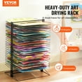 thumbnail image 2 of VEVOR Art Drying Rack 50 Removable Shelves Painting Drying Rack for Classroom, 2 of 8