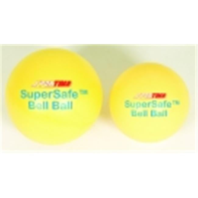 Sportime 5.5 in. Supersafe Bell Ball, Yellow