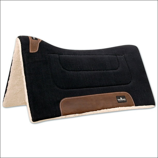 CLASSIC EQUINE HORSE PERFORMANCE CANVAS FLEECE TRAINER SADDLE PAD