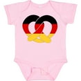 thumbnail image 3 of Inktastic German Flag in Pretzel Shape Boys or Girls Baby Bodysuit, 3 of 5