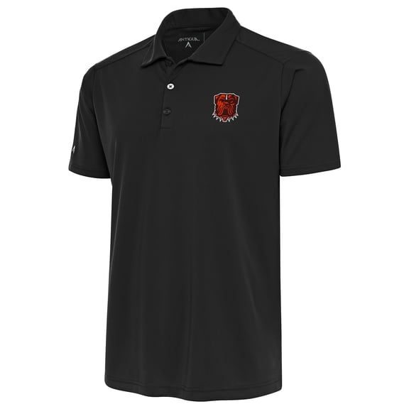 Men's Antigua Charcoal Cleveland Browns Tribute Polo