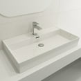 thumbnail image 7 of BOCCHI 1377-001-0126 Milano Wall-Mounted Fireclay Sink with Overflow In White, 7 of 7