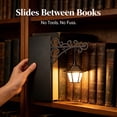 thumbnail image 6 of Library Lantern Book Nook Light, Halloween Nook Light for Bookshelf, Book Lover Gift for Bedroom Living Room, Lamp, 2 Pack, 6 of 6